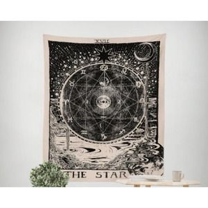 Astrology star sun star moon living room bedroom tapestry home decoration